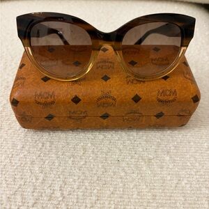 MCM Tortoise Shell and Amber Sunglasses